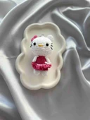 Amigurumi Anahtarlık  El Yapımı Kitty 13 cm - 1