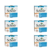 Schesir Soslu Ton Balıklı Yetişkin Kedi Konservesi 70 Gr (6 Adet) thumbnail 1