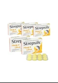 Strepsil Bal ve Limon Aromalı 24lü Pastil 5 Adet - 1