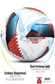 League Ball Pompa Hediyeli No:5 Futbol Topu Halı Saha Sert Zemine Uygun Dayanıklı PVC - 2