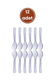 Flora 12’li Baharat Kaşığı Seti Plastik, Tuz Şeker Karabiber Kakao Kahve Kekik Kaşığı 12’li Set - 4