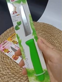 Sürbisa 3'lü Set 61004 Sebze Bıçağı Pembe Sarı Yeşil thumbnail 3