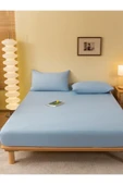 Çift Kişilik 200X200 Battal Lastikli Çarşaf Seti %100 Pamuklu - 1