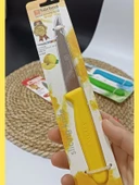 Sürbisa 3'lü Set 61004 Sebze Bıçağı Pembe Sarı Yeşil thumbnail 2