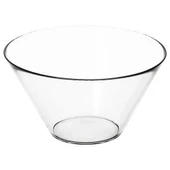 IKEA Trygg 28 Cm Servis Salata Kasesi Cam Kase - 1