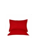40 x 60 cm 2li Volanlı Fermuarlı Yastık Kılıfı %100 Pamuklu - 3