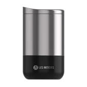 Les Artistes Paris Isı Yalıtımlı Çelik Termos Mug 350ml Split Black  Siyah 350 ML - 5