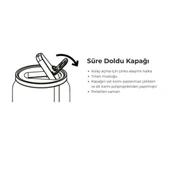 Les Artistes Paris Isı Yalıtımlı Kutu Çelik Termos 280ml Polar  Çok Renkli 280 ML - 8