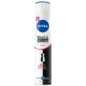 Nivea Black White Invisible Clear Kadın Sprey Deodorant 200 ml - 1