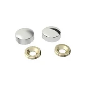 Vida Kapama Kapağı 15 Mm, Krom - 10 Adet - 1