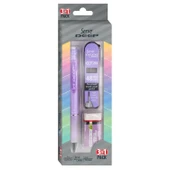 Serve Deep Pastel Mekanik Versatil Uçlu Kalem Uç-Silgi 3 lü Okul Seti 0.7 thumbnail 10