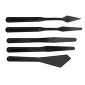 Rich Siyah Plastik Spatula 5 li Set (11247) - 2