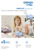 OMRON Nami Cat, Çocuklara Uygun Sevimli Nebulizatör NE-C303K-KDE - 3