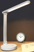 Şarjlı 40 Led Çalışma Okuma Işığı Kademeli Masa Lambası Ayarlanabilir Renk Tonu Ve Parlaklık PS-1912 - 1