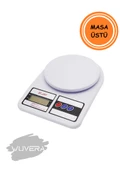 Wuvera Mini Dijital Terazi – 10 Kg Kapasiteli, 1 Gram Hassasiyetli Mutfak Yardımcısı - 3