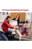 Ksburda Elips Kedi Taşıma Çantası Mavi El Ve Sırt Çantası 6 Hava Kanalı 2 Fileli Cep Kedi Taşıma Çantası - 6