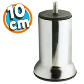 Mobilya Metal Kanepe Puf Baza Koltuk Orta Destek Ayağı M8 Civata Krom Metal Ayak 10 Cm 4 Adet thumbnail 6
