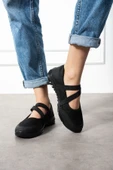 Albishoes Günlük Kadın Babet Kolay Giyilebilir Hava Alabilen Hafif Rahat Esnek Kadın Spor Ayakkabı - 3