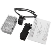 Işıklı Gözlük Büyüteç - 5 Farklı Lens 9892B - 2