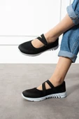 Albishoes Günlük Kadın Babet Kolay Giyilebilir Hava Alabilen Hafif Rahat Esnek Kadın Spor Ayakkabı - 2