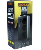 GOBAX Mg-103 3xusb 2.1a 3x Priz Anahtarli Termal Akim Korumali Priz 2m Kablo - 1