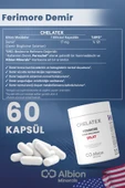 Chelatex Ferimore Demir Bisglisinat Şelat 60 Bitkisel Kapsül - 2