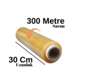 Gıda Streç Film 30cm 300metre 8mic 1 Adet ,dayanıklı Esnek Mutfak,temizlik,gıda Ambalajı, Iş Streci - 2