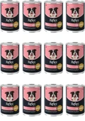 Reflex Plus GRAVY Sos İçinde Et Parçacıklı Somonlu Yetişkin Köpek Konservesi 400 Gr (12 Adet) - 1