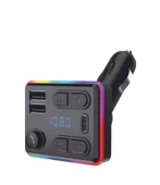 Kumandalı Araç Fm Transmitter Bluetooth Usb Mp3 Sd Kart M48 - 1