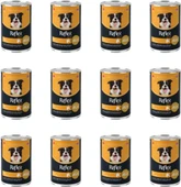 Reflex Plus JELLY Jöle İçinde Et Parçacıklı Dana Etli Yetişkin Köpek Konservesi 400 Gr (12 Adet) - 1