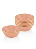 The Mia Basic Kase 6 Lı Set Somon Pembe - 15 cm - 1