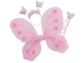 Gösteri Kelebek Kanadı (3 Parça)-Pembe - 1