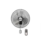 Sanayi Tipi Kumandalı 50 cm 130 W Duvar Vantilatörü Endüstriyel Sessiz Duvara Monte Fan - 8