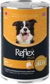 Reflex Plus JELLY Jöle İçinde Et Parçacıklı Dana Etli Yetişkin Köpek Konservesi 400 Gr (12 Adet) - 2