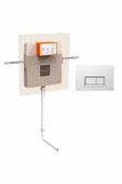 Creavit Çevre Yıkamalı Hela Taşı + VitrA Gömme Rezervuar Set - 4