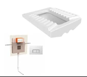 Creavit Çevre Yıkamalı Hela Taşı + VitrA Gömme Rezervuar Set - 1