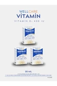 Vitamin D3 400 IU 30 Ml 3'lü - 1