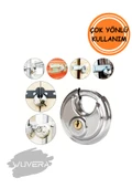 Wuvera Oval 80 mm Kilit – Güvenliği Ciddiye Alanlar İçin thumbnail 6
