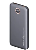 Sword 10F53 22.5W 10000 mAh Gri USB Kablolu Hızlı Şarj Powerbank - 3