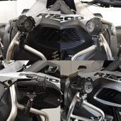 Enduro GS Serileri Uyumlu Motosiklet LED Sis Farı Yüksek Performans Metal Gövde 12V-24V 40W 2 Adet - 3