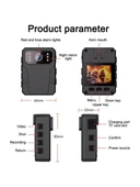 Vücut Kamera 2.0  inç Ekranlı Taşınabilir Vücut Kamera - 4