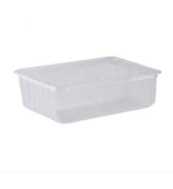 Şeffaf Plastik Dondurma Kase 1000 Gr V404 ( 1000 Adet ) - 1