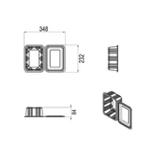 Düz Kapak Sızdırmaz 2000 cc - 100 Adet thumbnail 2
