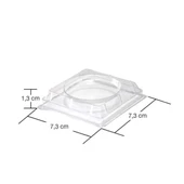 Plastik Mini Kap Kapağı 240 cc - 50 Adet thumbnail 2