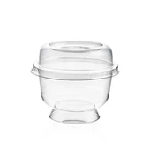 Ayaklı Tatlı Kasesi (Şeffaf) 200 cc - 500 Adet thumbnail 2