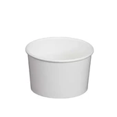 Karton Dondurma Kasesi Beyaz 230 cc - 50 Adet - 1