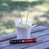 Karton Noodle ve Döner Kutusu Beyaz 16 oz - 50 Adet thumbnail 3