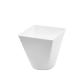Plastik Mini Kap Beyaz 240 cc - 24 Adet - 1