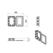 Düz Kapak Sızdırmaz 1250 cc - 100 Adet thumbnail 2
