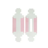 Montajsız Kapaklı Makaron Kutusu Pembe 5x20x5 cm - 50 Adet thumbnail 2